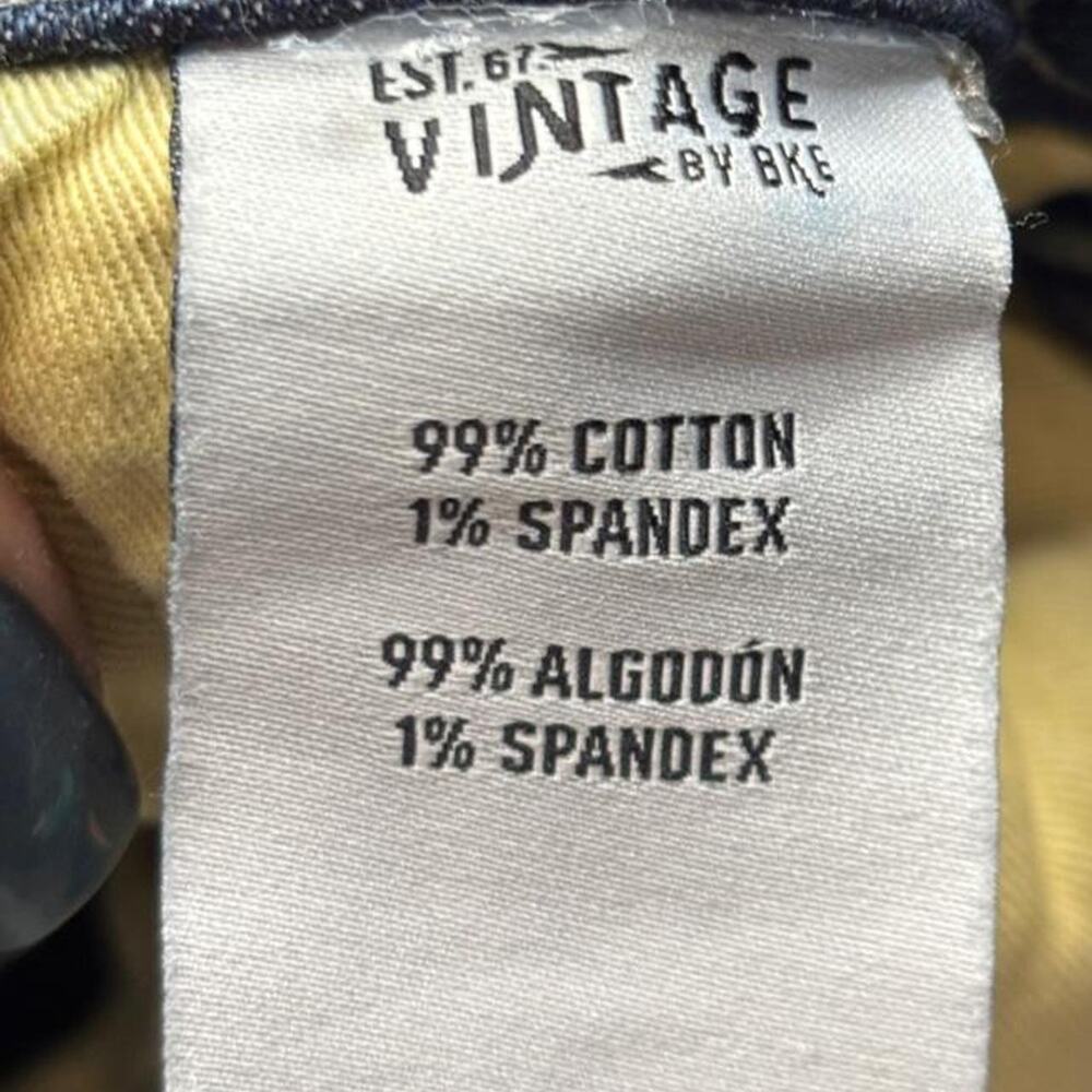 BKE Vintage Aiden Jeans Men’s 28x32 Distressed Light Wash Bootcut Y2K - Picture 8 of 8